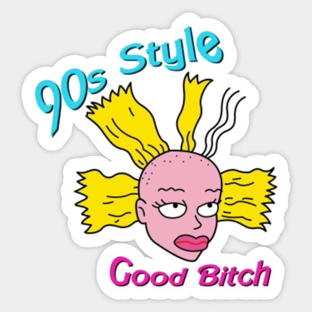 Cynthia Doll 90s Rugrats Rugrats Sticker Teepublic 1246